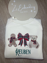 Tartan Trio Sweatshirt Unisex