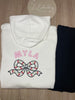 Bow Hoodie & Flares Legging Set