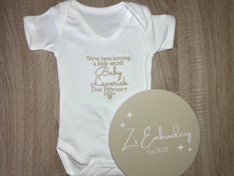 Baby Announcements Vest