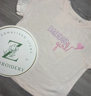 Daddy’s Girl T-Shirt (Check Description for Top Style)