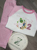 Pink Stripe Pyjamas ANY DESIGN