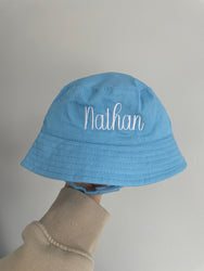 0-3/3-6m Bucket Hats With Chin Strap