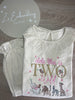 Girls Long Sleeve Frilled Pyjama Set in Natural ANY DESIGN