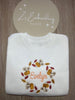 Pumpkin Wreath Sweatshirt Unisex