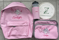 Backpack, Lunchbox & Water Bottle
