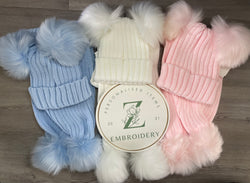 Pom Pom Hat & Scarf