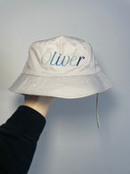 Unisex Toddler Grey Bucket hat WITH CHIN STRAPS