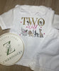 Girls White Button Short Pjs