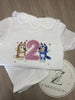 Girls White Button Short Pjs