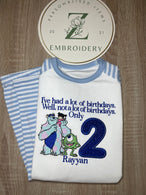 Light Blue Stripe Pyjamas